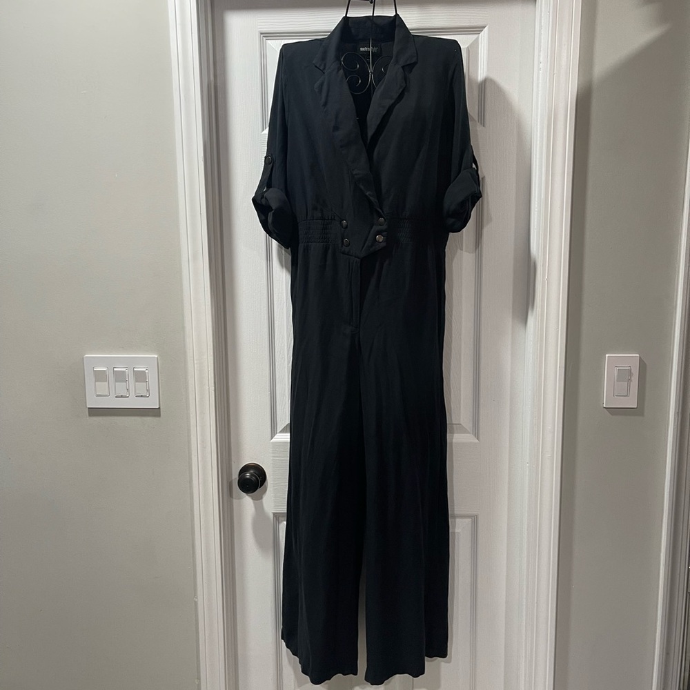 Metrostyle Classic Black Jumpsuit